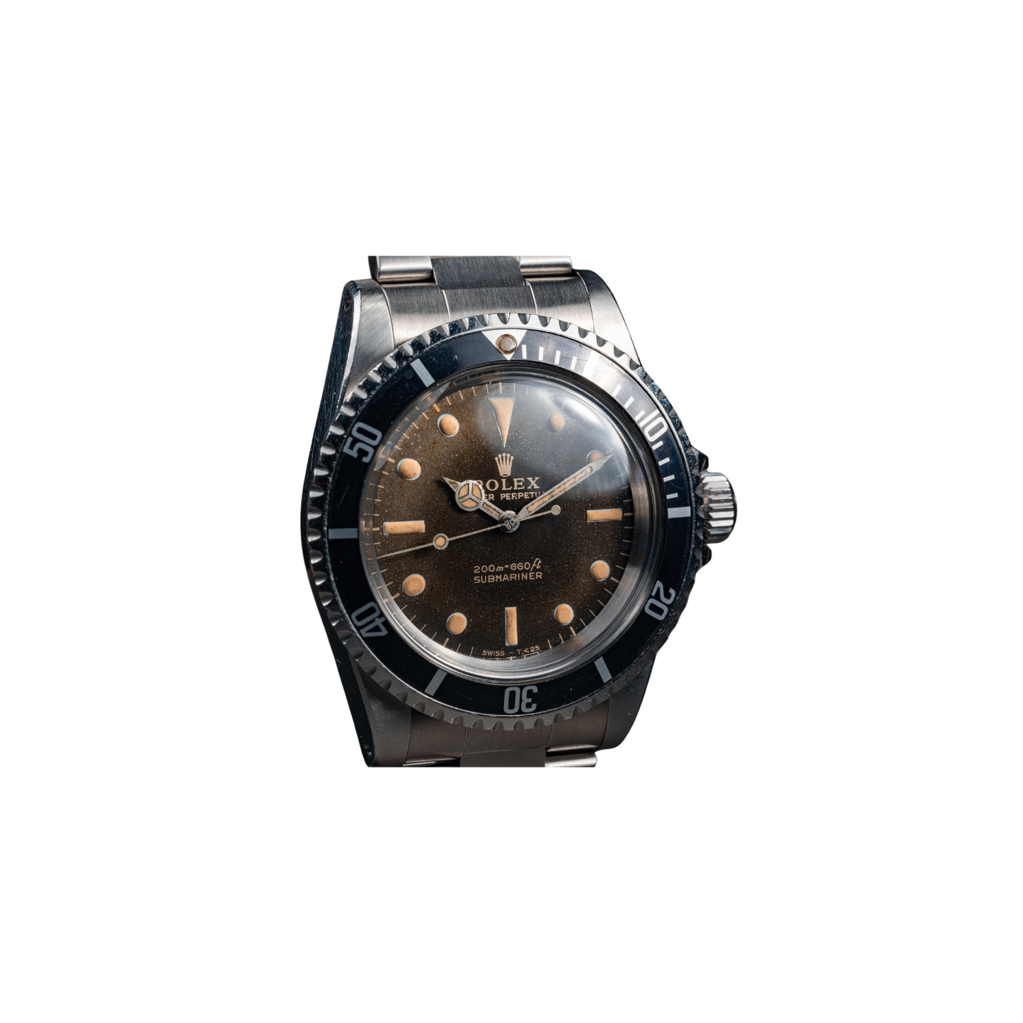 1966 Rolex Submariner 5513 Gilt Tropical Dial