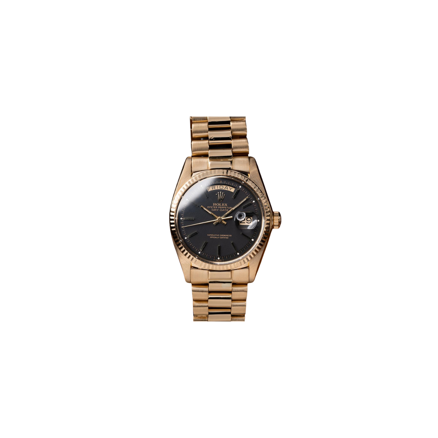 ⠀1975 Rolex 18K YG Day-Date 1803