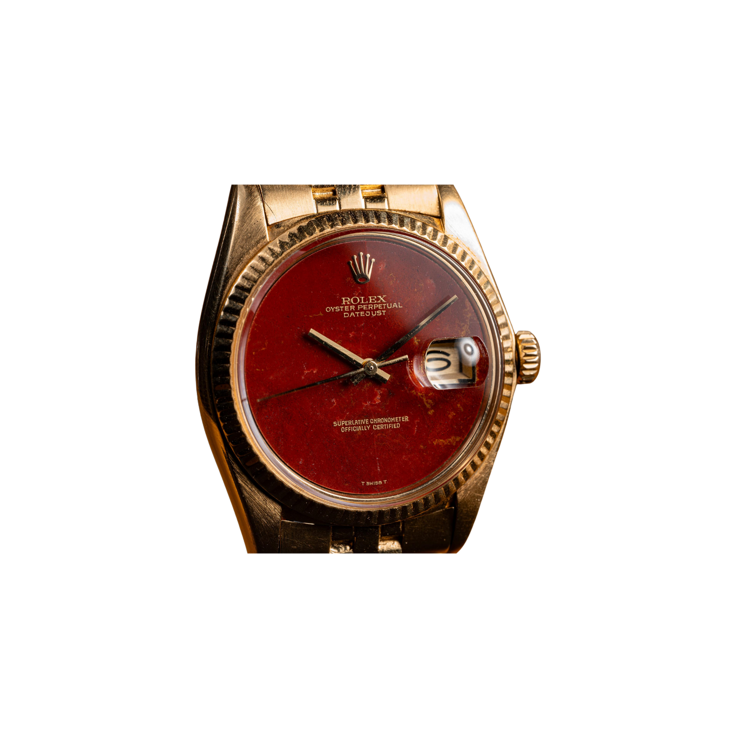 1975 Rolex 18K YG Datejust 1601