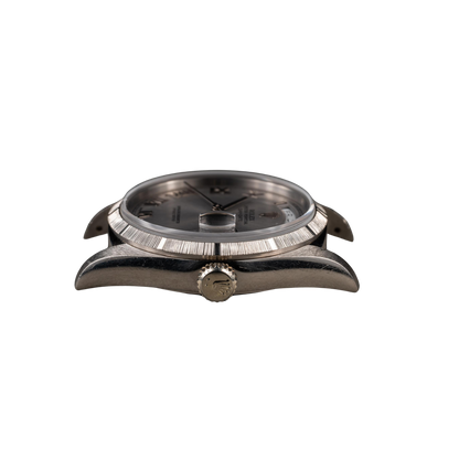 1993 Rolex 18K White Gold Bark Day-Date